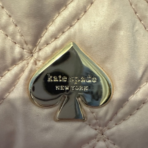 Kate Spade Colorblock Quilted Jacket - Pink and Coral Red - Picture 2 of 5